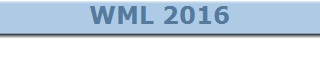 WML 2016